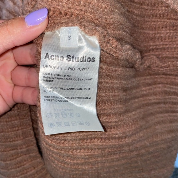 Acne Studios 100% Wool Sweater - Picture 2 of 4